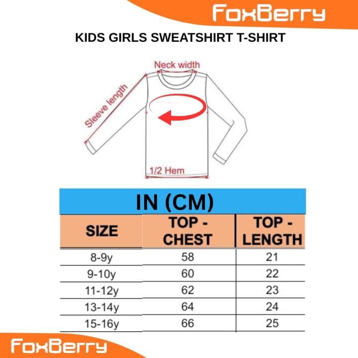 Girls Typographic Print Regular Fit Sweatshirt