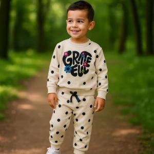 BOYS SWEAT SHIRT SET TOP FULL SLEEVE WITH PANT