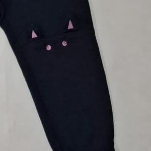GIRLS PANT WITH CAT FACE