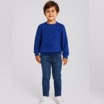 Boys Self Embosed Print Regular Fit Sweatshirt