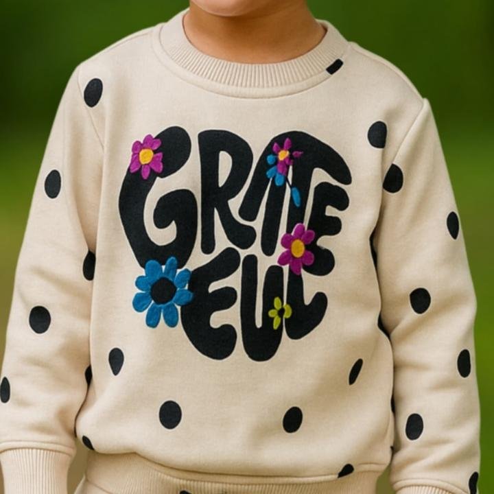 BOYS SWEAT SHIRT SET TOP FULL SLEEVE WITH PANT